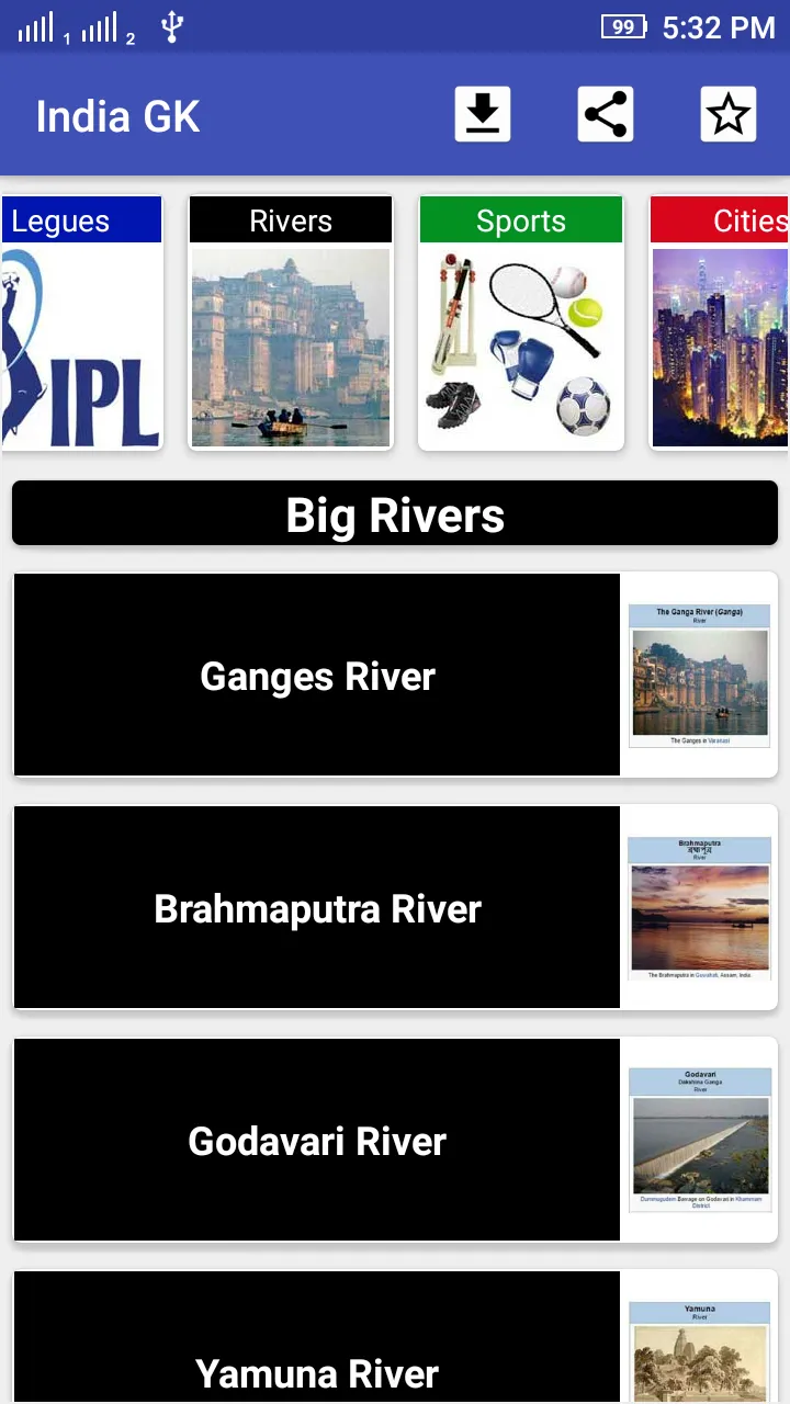 India GK | Indus Appstore | Screenshot