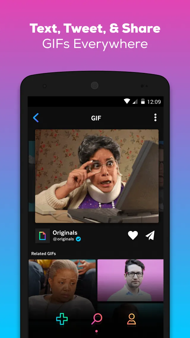GIPHY: GIFs, Stickers & Clips | Indus Appstore | Screenshot
