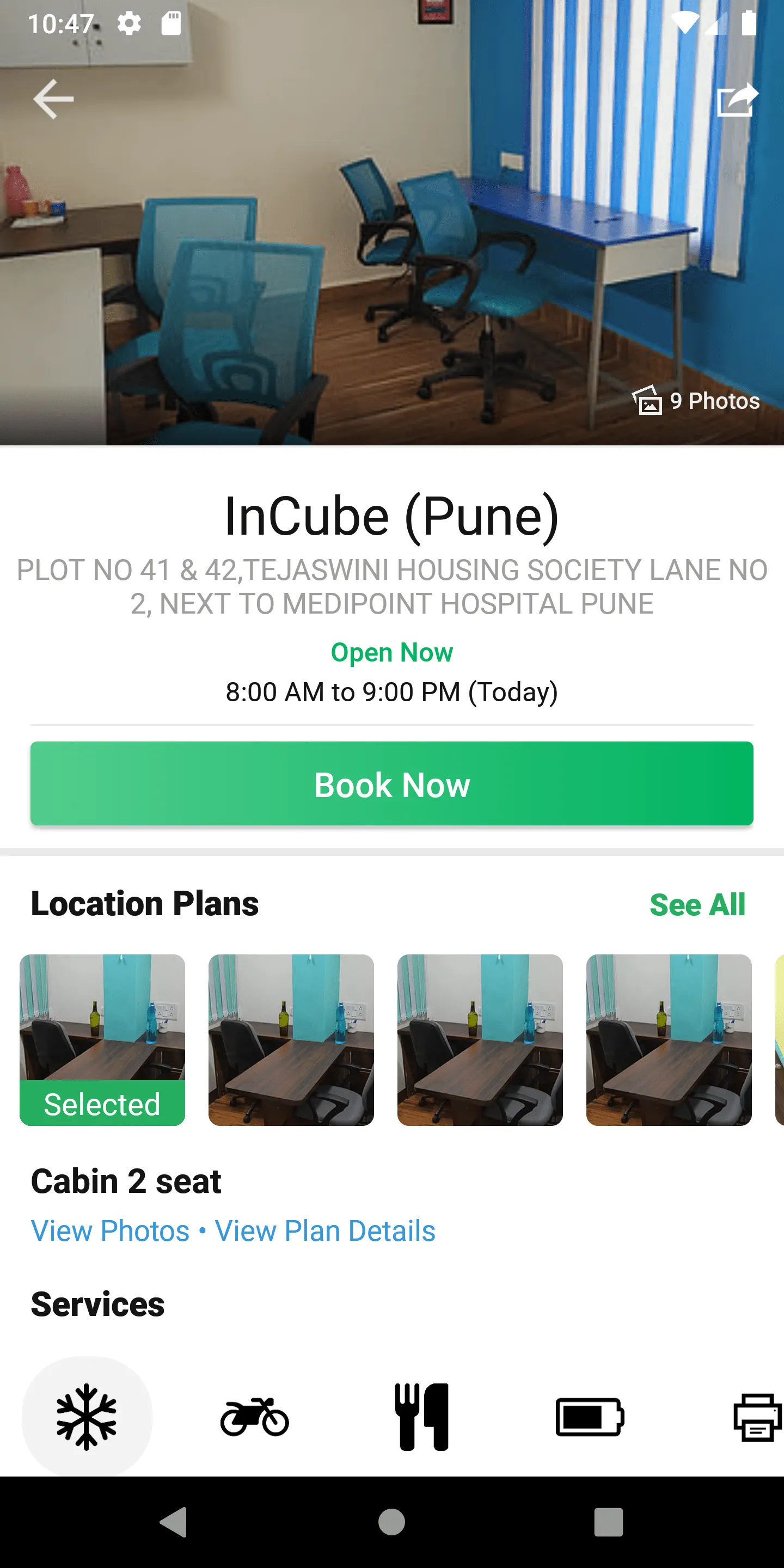 InCube Cowork | Indus Appstore | Screenshot