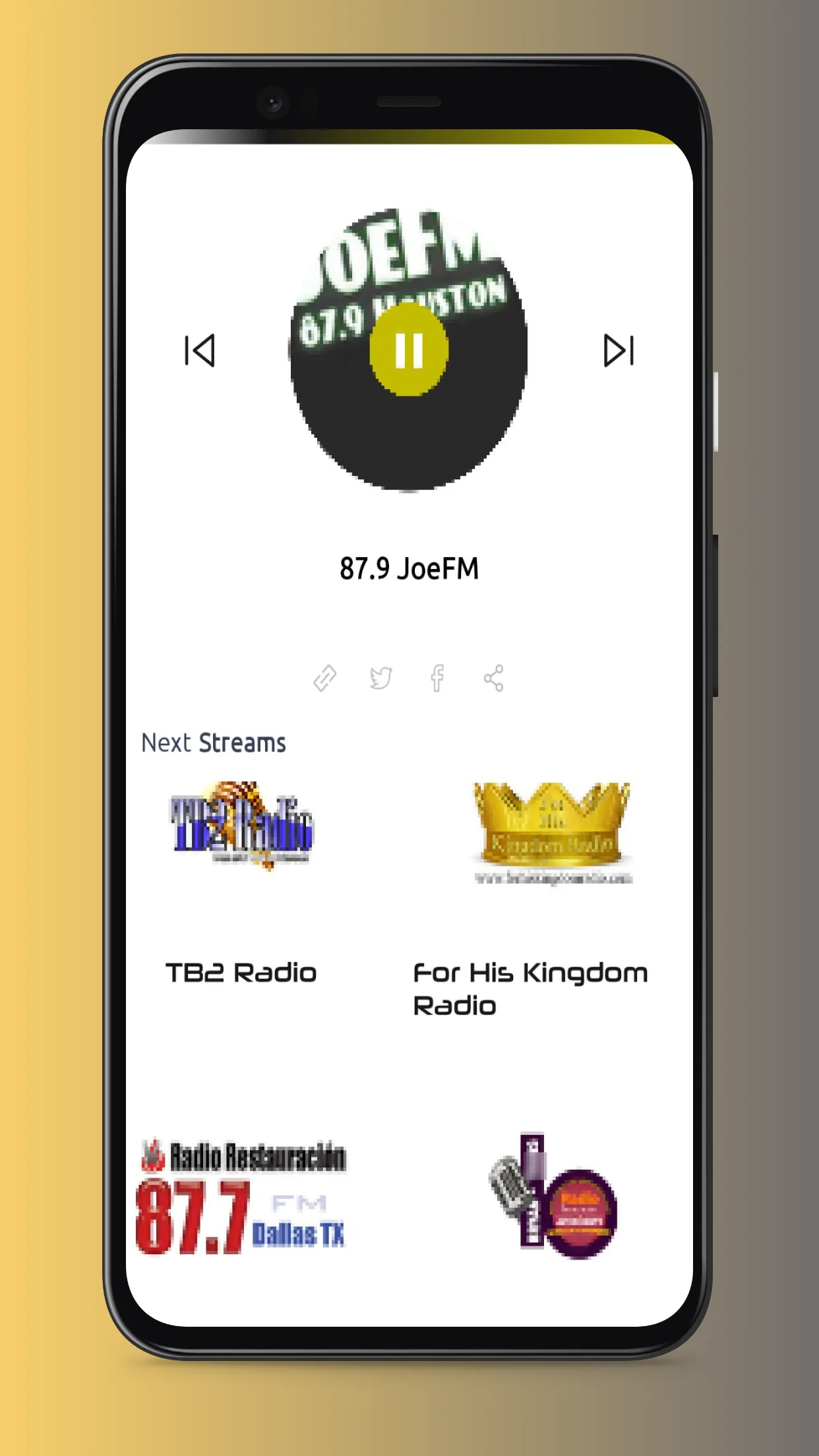 Radio Texas: Radio Stations | Indus Appstore | Screenshot