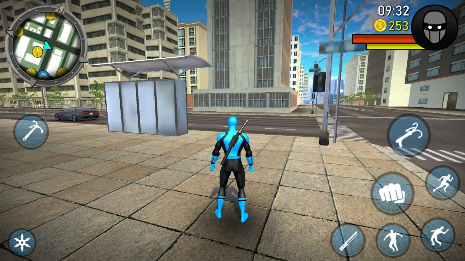 Blue Ninja : Superhero Game | Indus Appstore | Screenshot