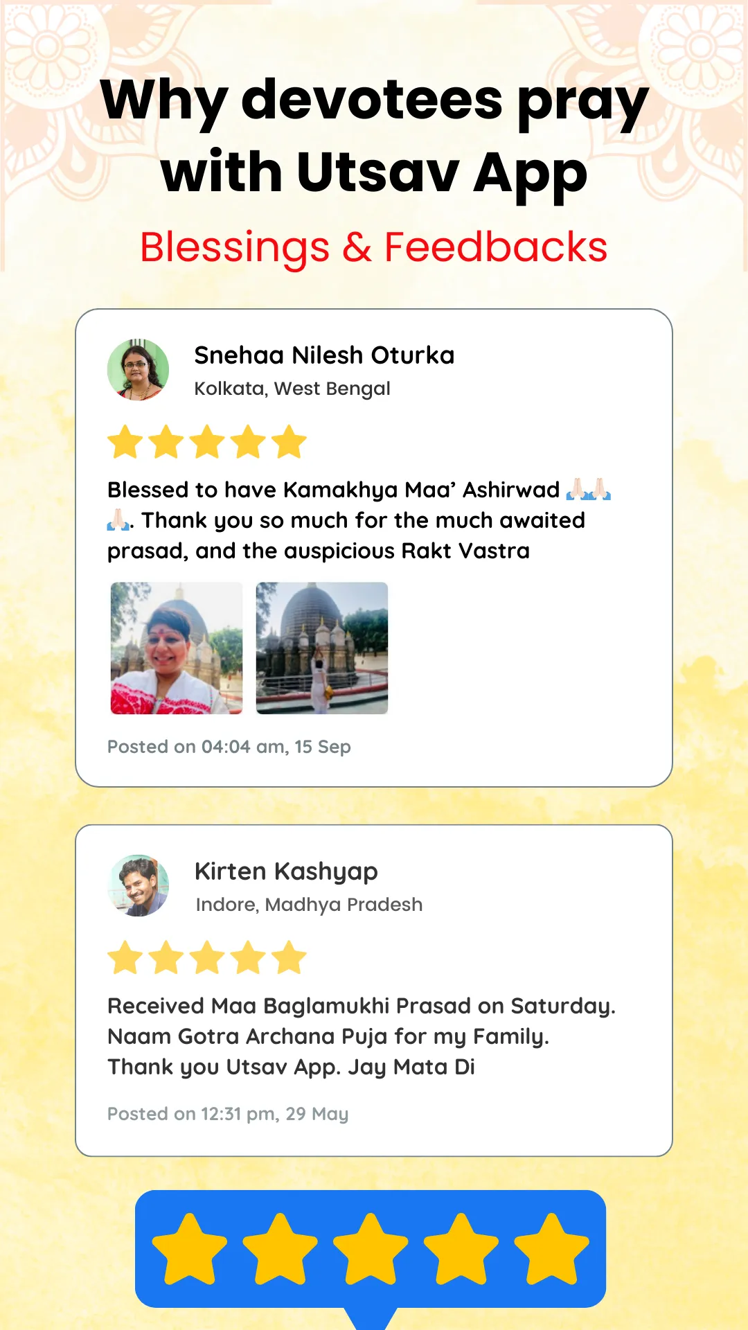 Utsav - Puja, Mandir & Gyan | Indus Appstore | Screenshot