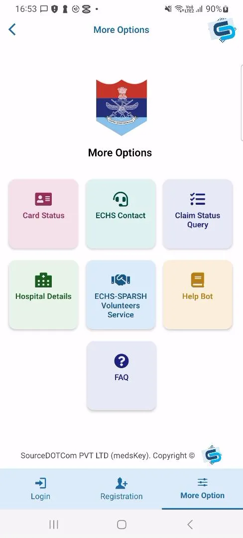ECHS Beneficiaries App | Indus Appstore | Screenshot