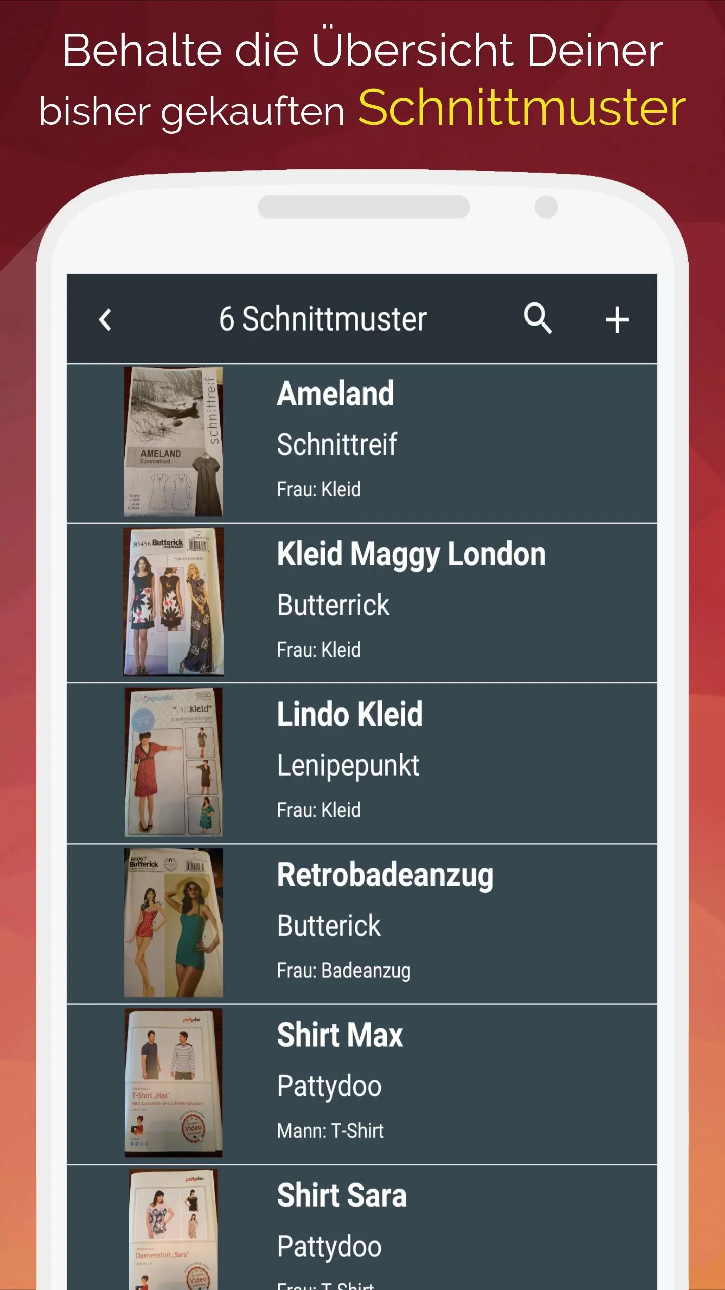 Stofflager und mehr | Indus Appstore | Screenshot