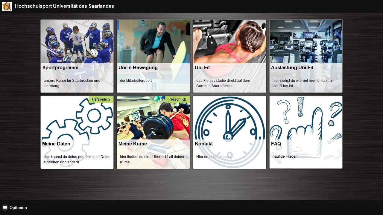 Hochschulsport Uni Saarland | Indus Appstore | Screenshot