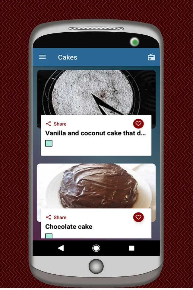 Dessert and Cake Recipes | Indus Appstore | Screenshot