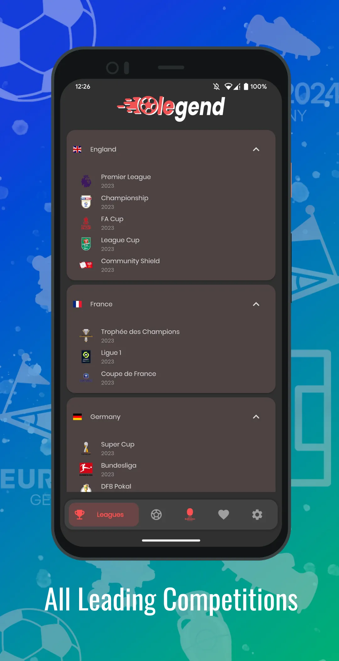 Euro 2024 - Olegend live score | Indus Appstore | Screenshot