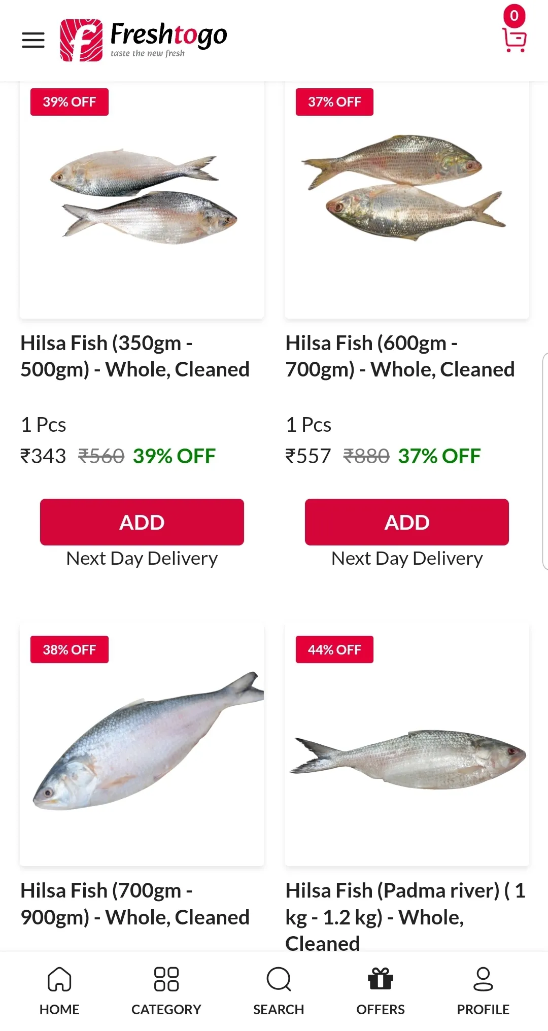 Freshtogo - Fish & Meat | Indus Appstore | Screenshot