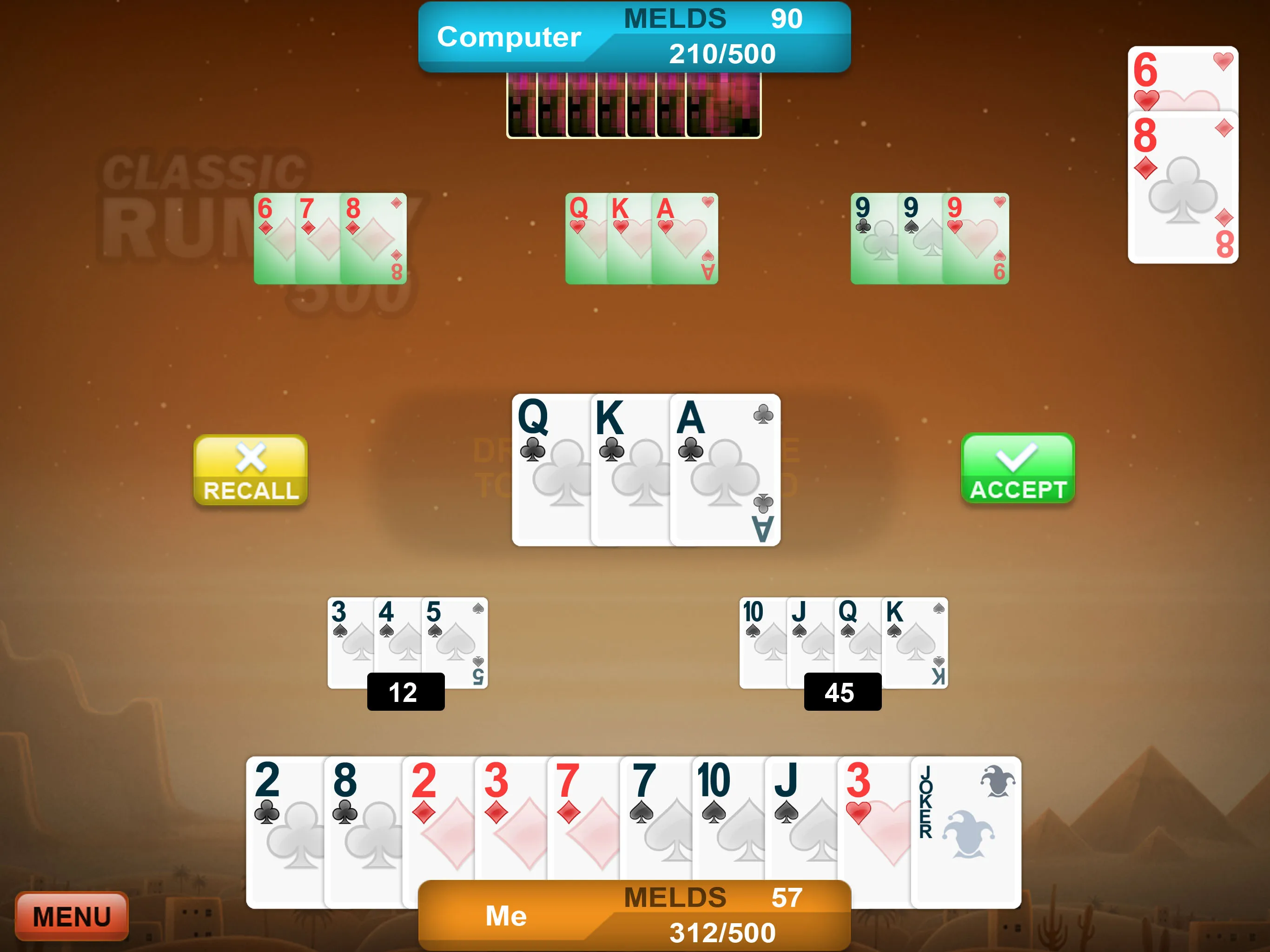 Rummy 500 Classic | Indus Appstore | Screenshot