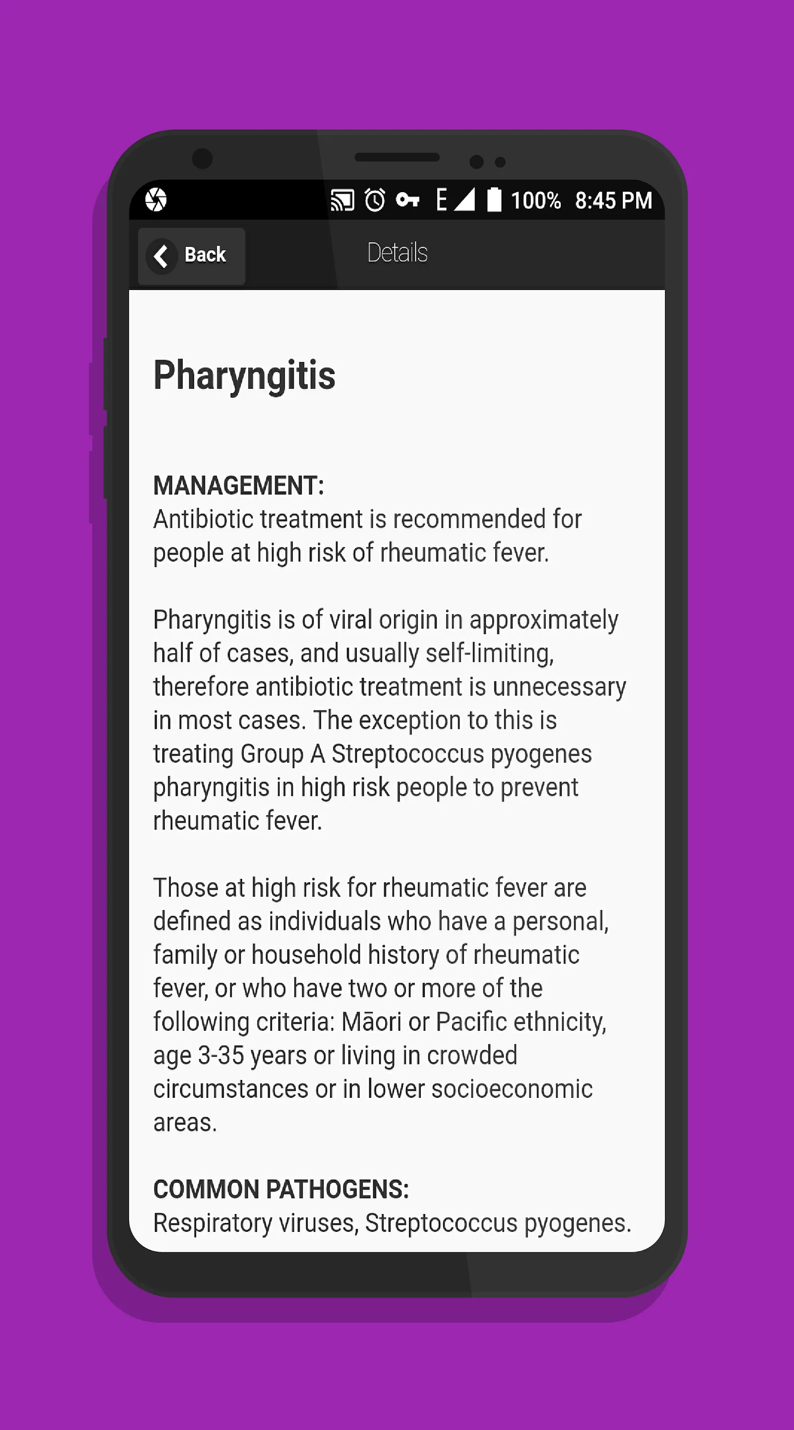 Antibiotic of common infection | Indus Appstore | Screenshot