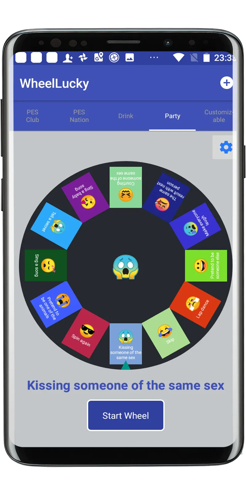 Spin the wheel, Party Game, Ra | Indus Appstore | Screenshot