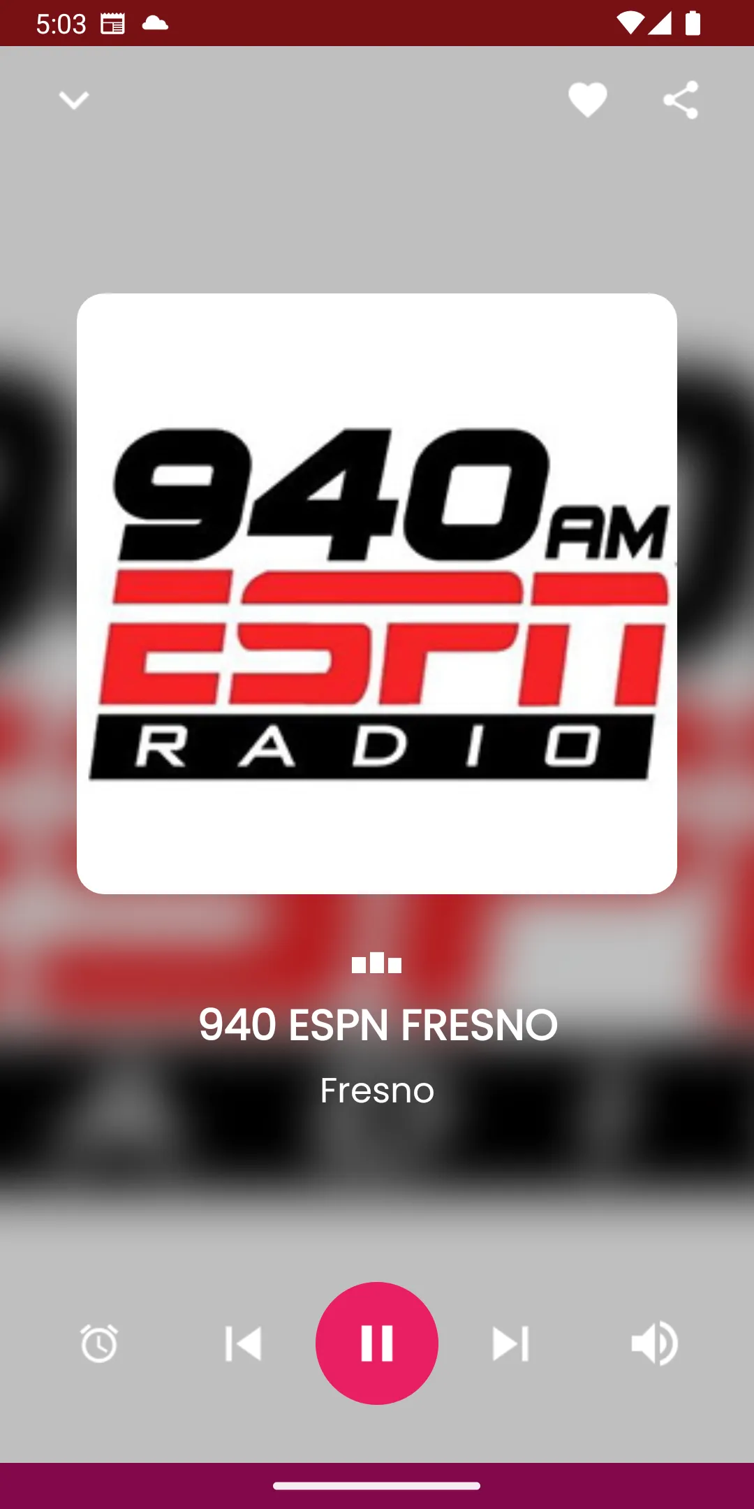 Fresno Radio Stations - USA | Indus Appstore | Screenshot