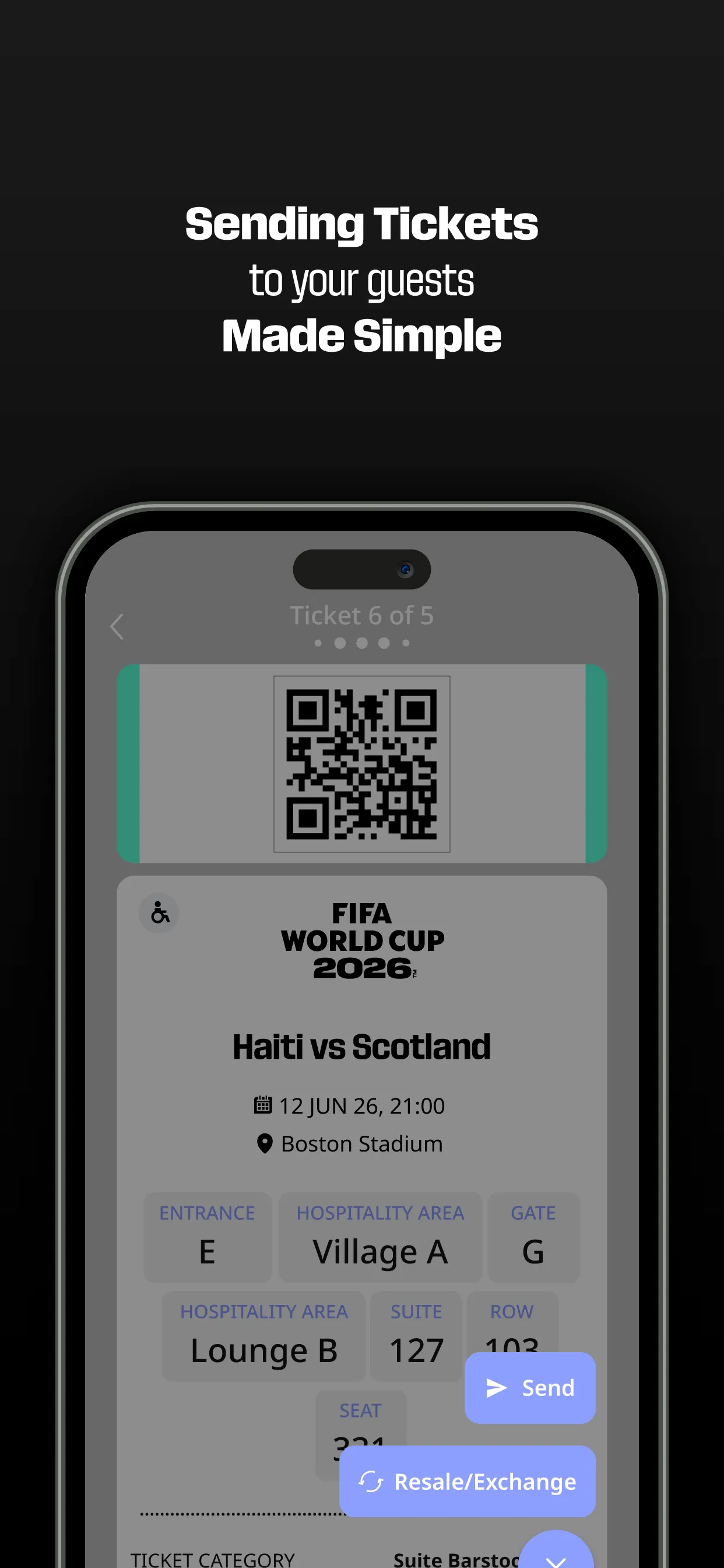 FWC2026 Mobile Tickets | Indus Appstore | Screenshot