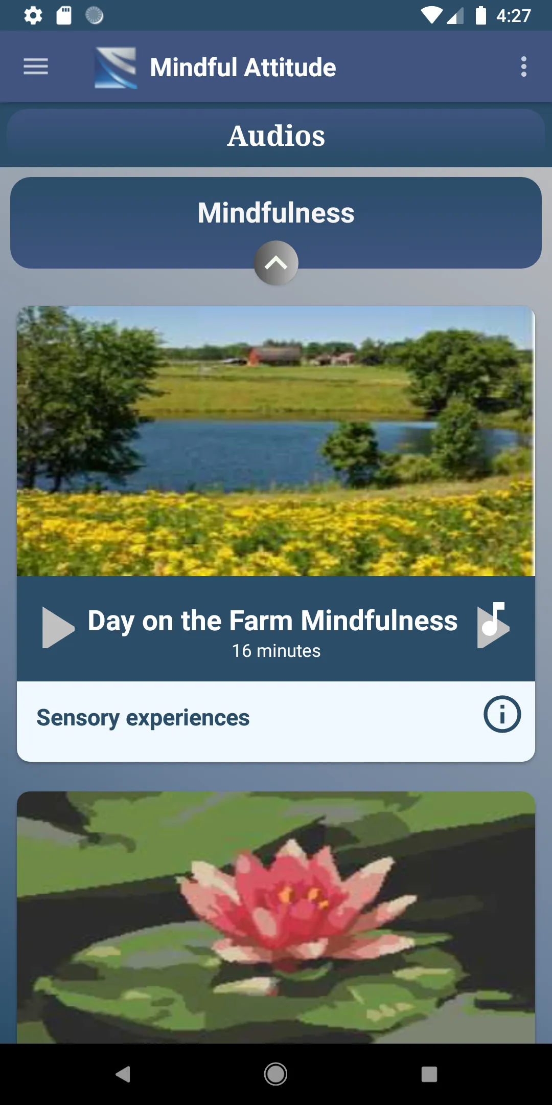 Mindful Attitude & Meditation | Indus Appstore | Screenshot