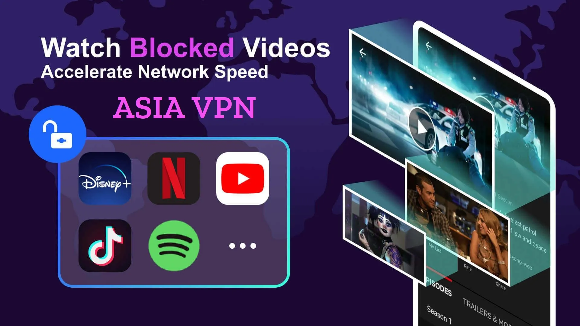 Asia VPN - 4 UAE, Saudi, Oman | Indus Appstore | Screenshot