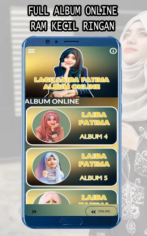 Laiba Fatima Naat Mp3 Offline | Indus Appstore | Screenshot