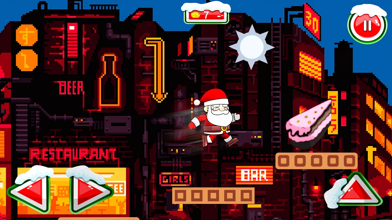 Santa Claus Run : Santa Games | Indus Appstore | Screenshot