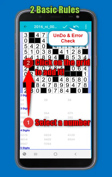 Number Fill in puzzles Numerix | Indus Appstore | Screenshot