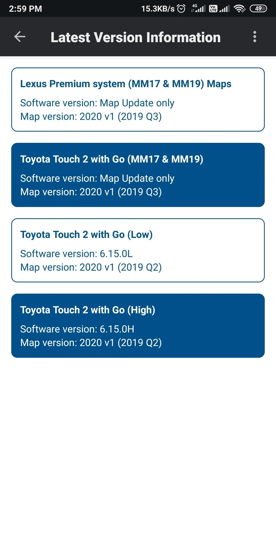 Toyota Lexus QRcode Map Update | Indus Appstore | Screenshot