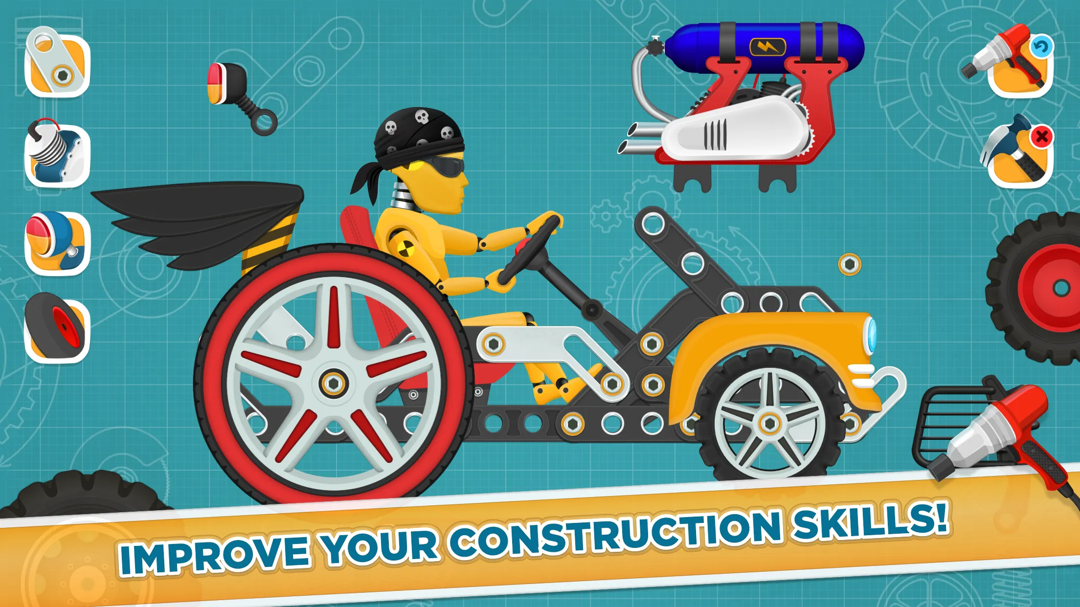 Car Builder & Racing for Kids | Indus Appstore | Screenshot