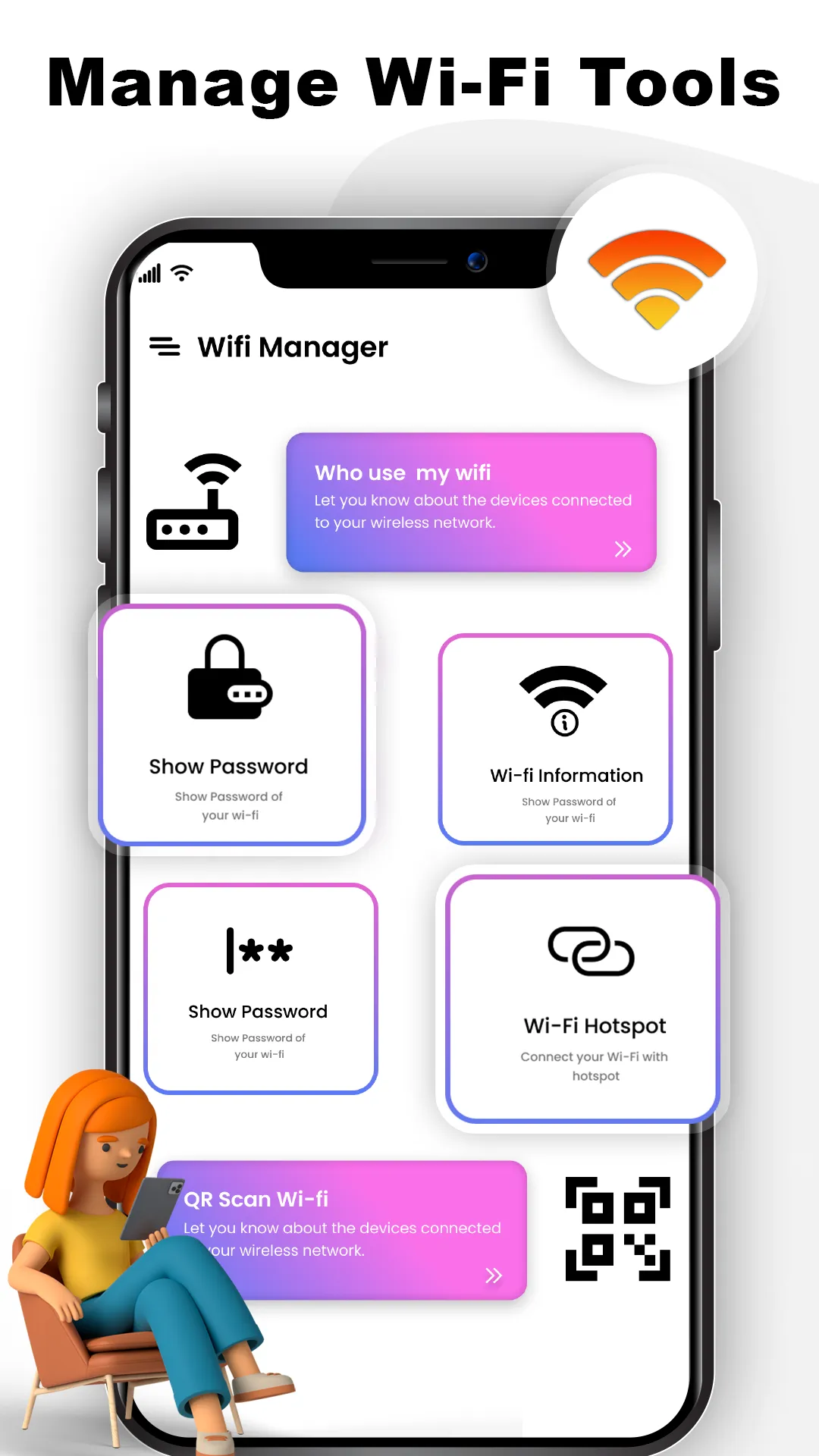 Wifi Password Show: Wifi List | Indus Appstore | Screenshot