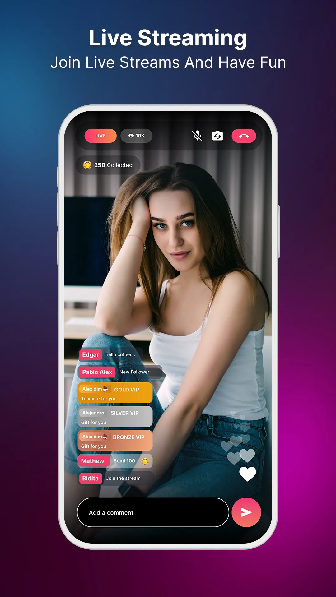 Like Me-Live Video Chat-Stream | Indus Appstore | Screenshot