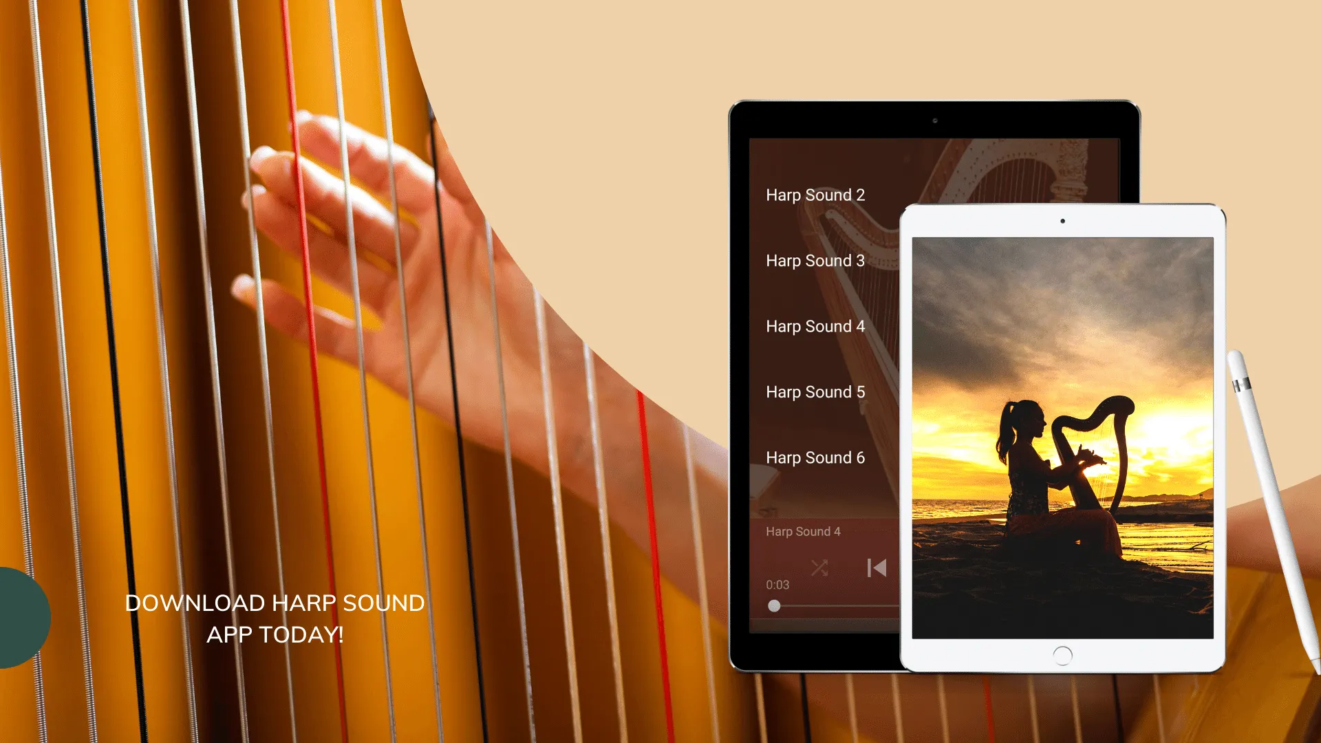 Harp Sounds | Indus Appstore | Screenshot