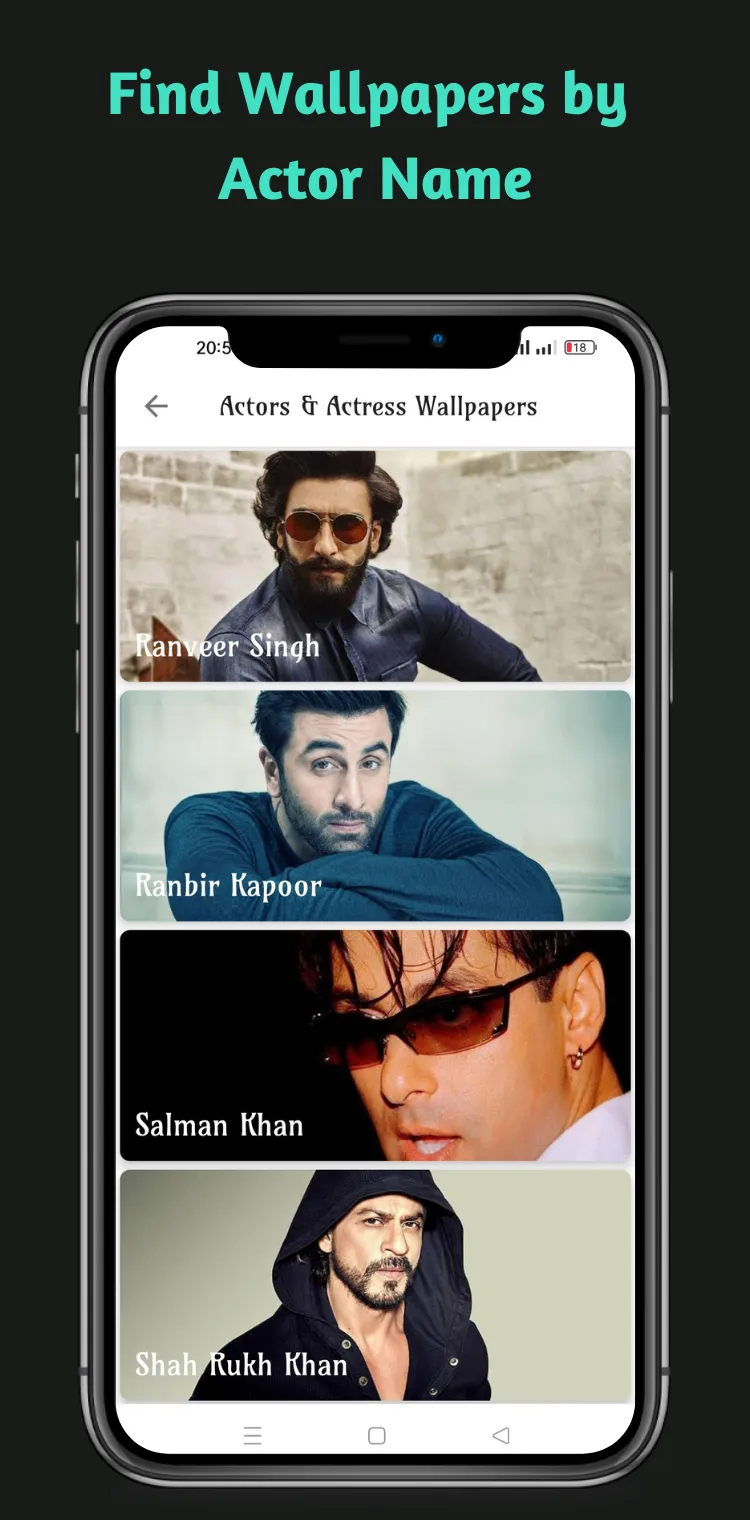 Actors & Actress wallpapers | Indus Appstore | Screenshot