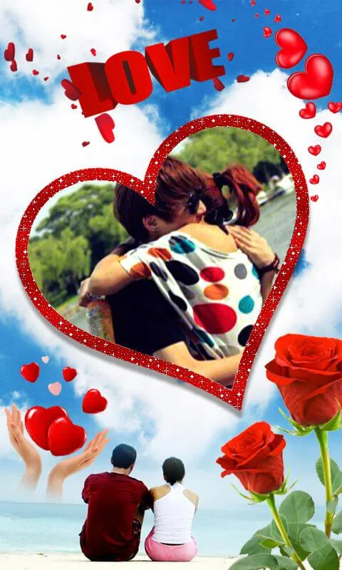 Romantic Love Photo Frames | Indus Appstore | Screenshot