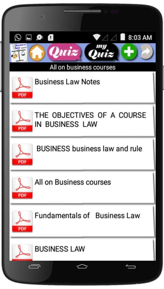 Business Law  Courses | Indus Appstore | Screenshot