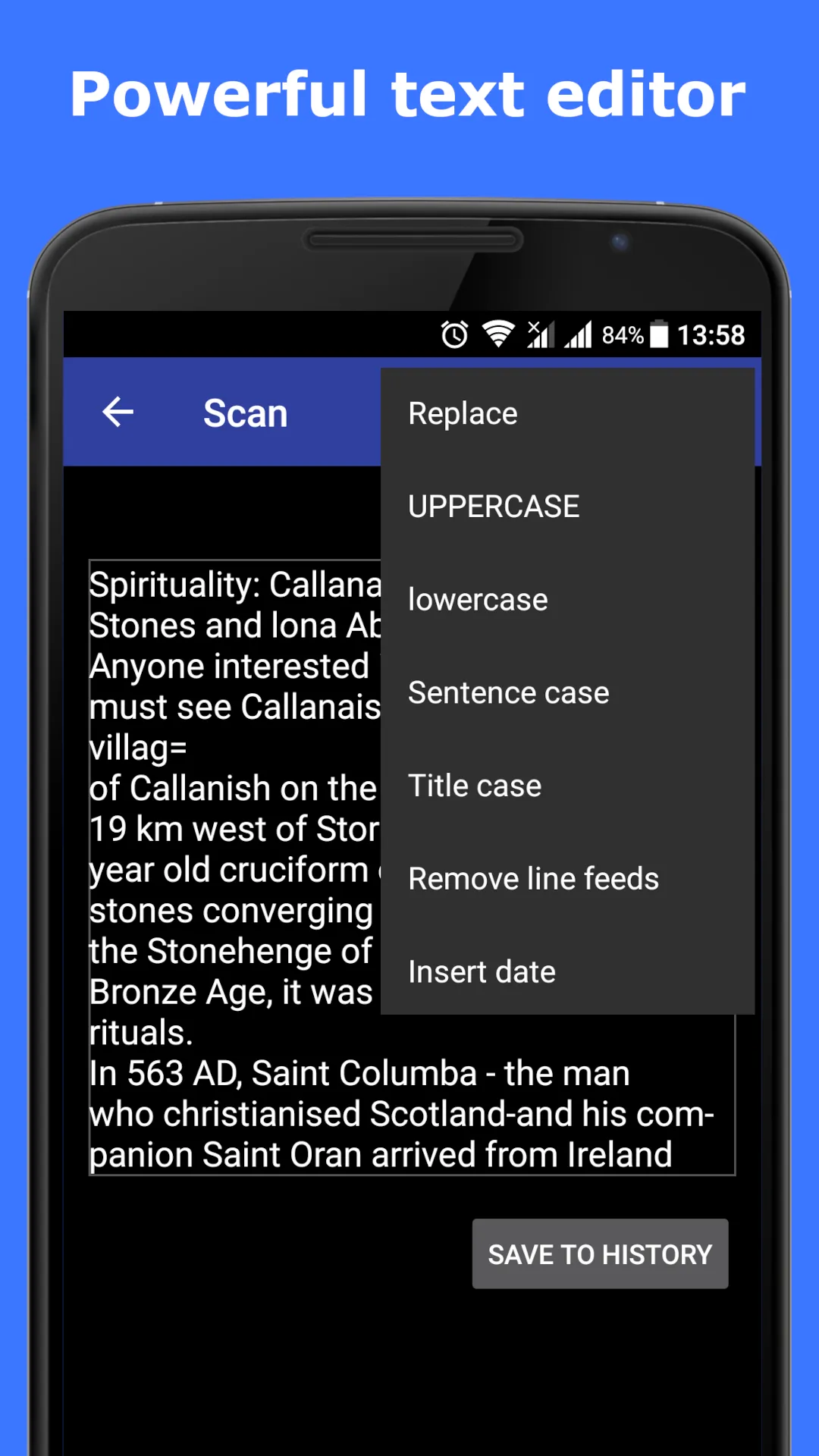 OCR Text Scanner | Indus Appstore | Screenshot