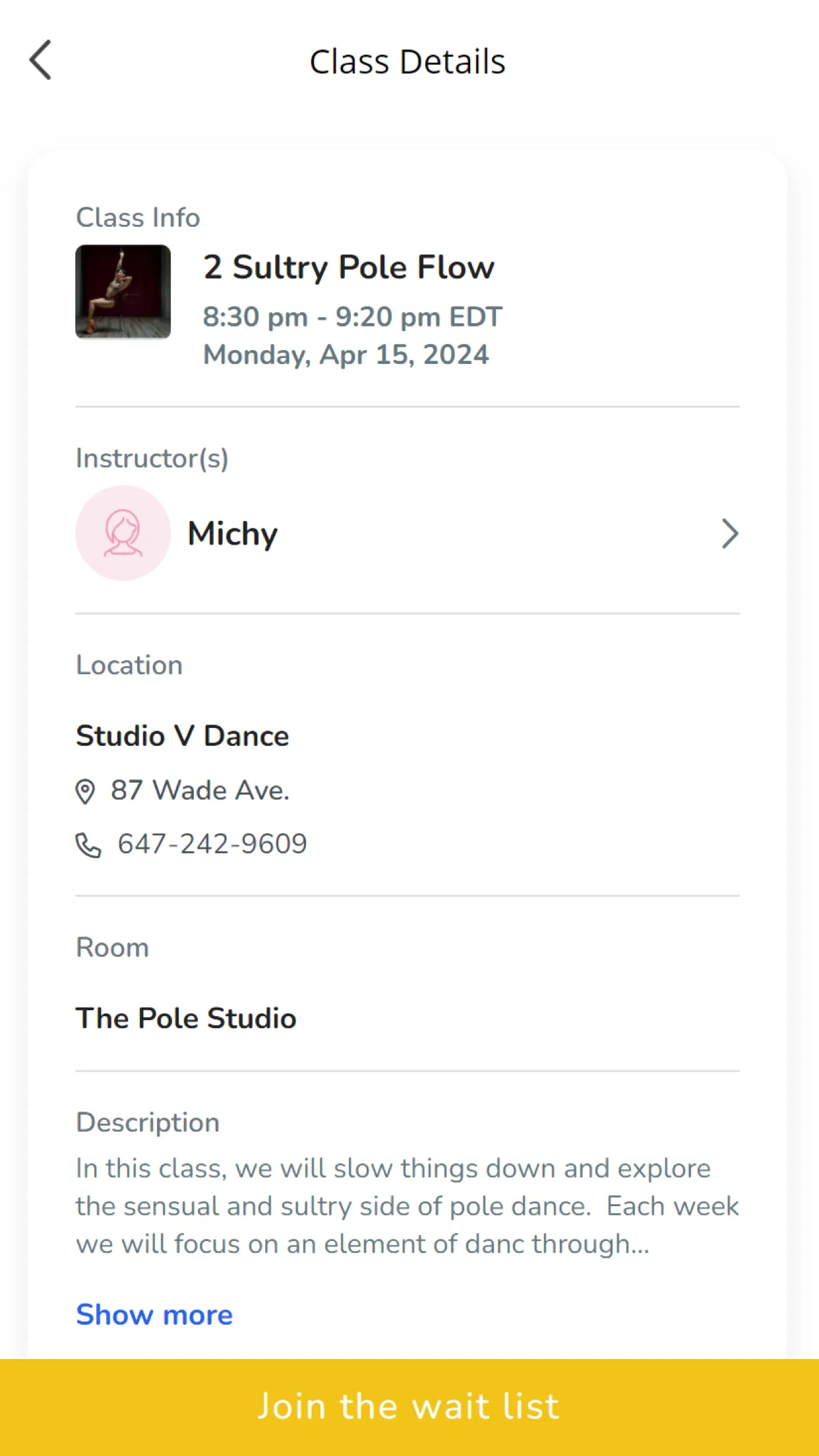 Studio V Dance | Indus Appstore | Screenshot