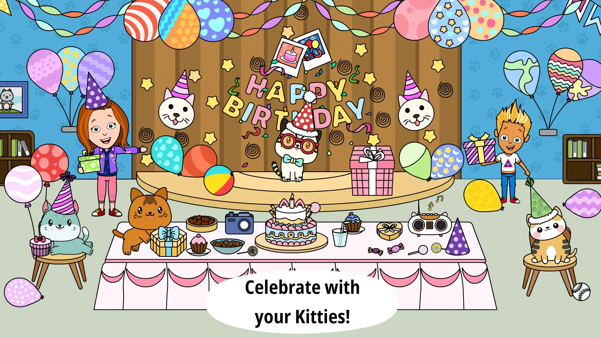 My Cat Town - Tizi Pet Games | Indus Appstore | Screenshot