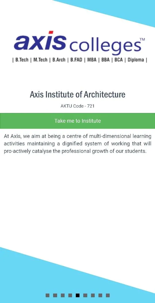 Axis Colleges | Indus Appstore | Screenshot