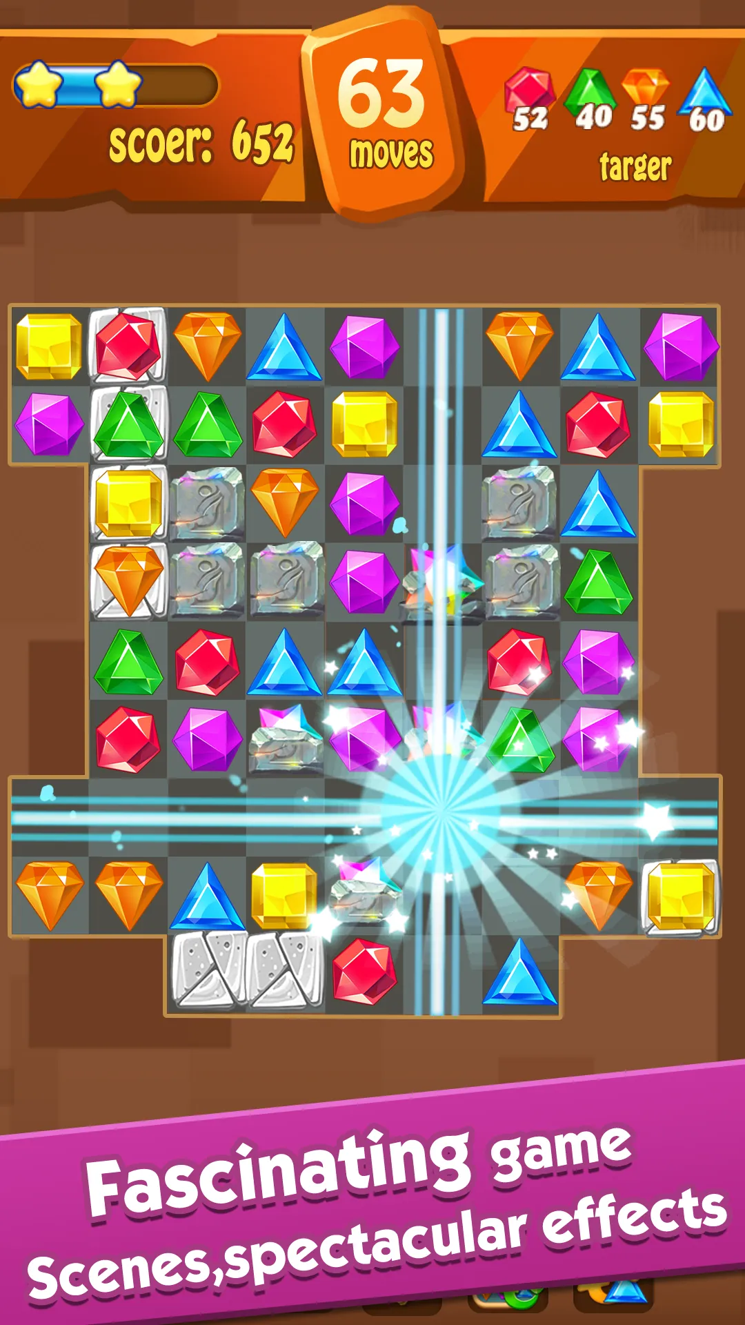 Jewels Classic - Crush Jewels | Indus Appstore | Screenshot