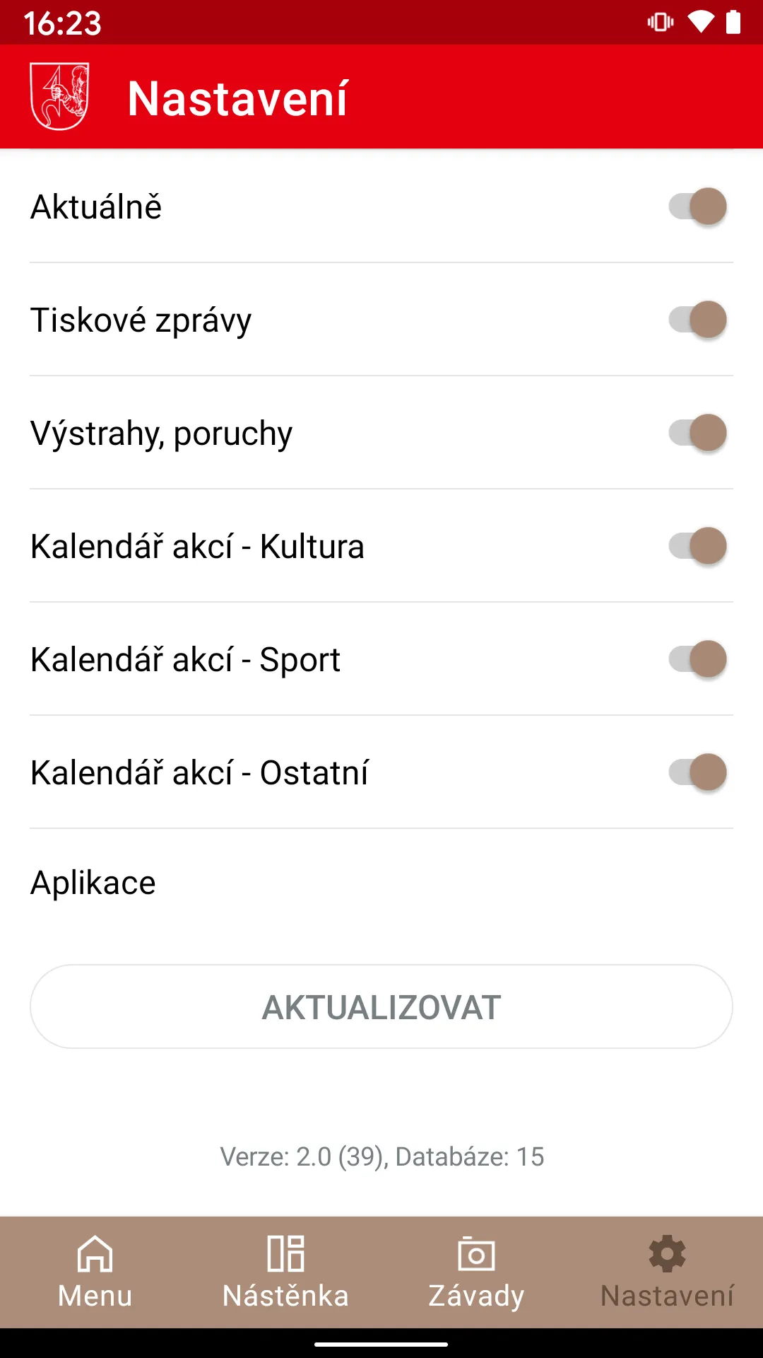 Nový Jičín v mobilu | Indus Appstore | Screenshot