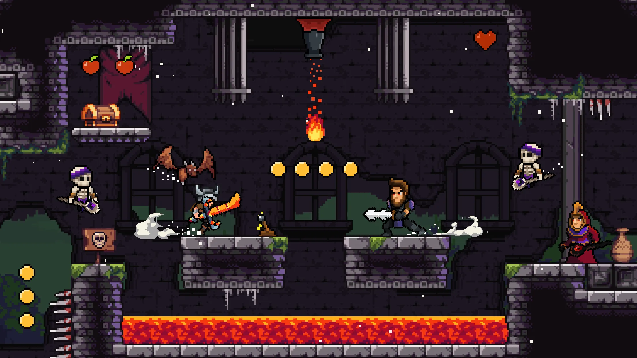 Apple Knight Action Platformer | Indus Appstore | Screenshot