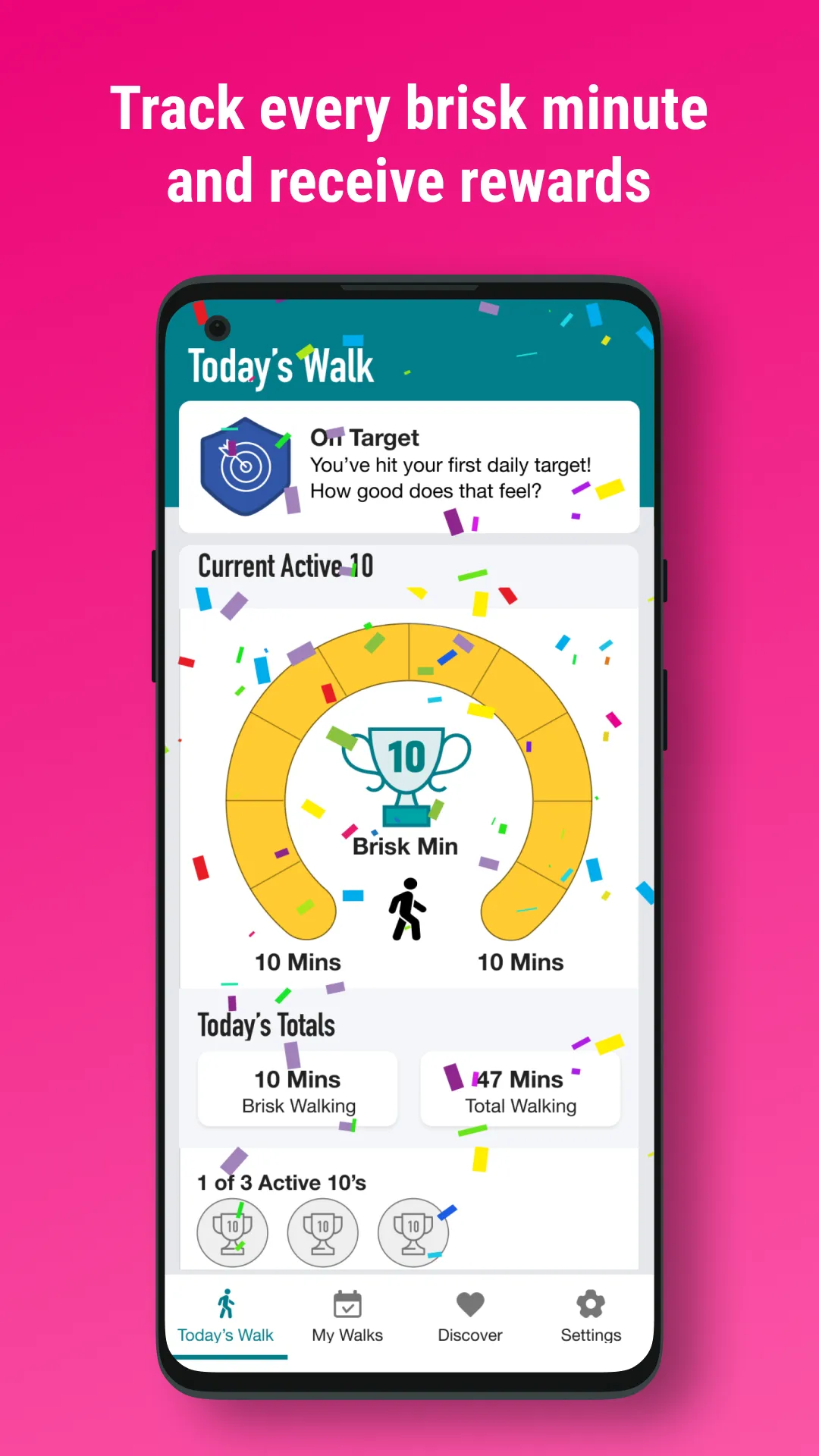 NHS Active 10 Walking Tracker | Indus Appstore | Screenshot