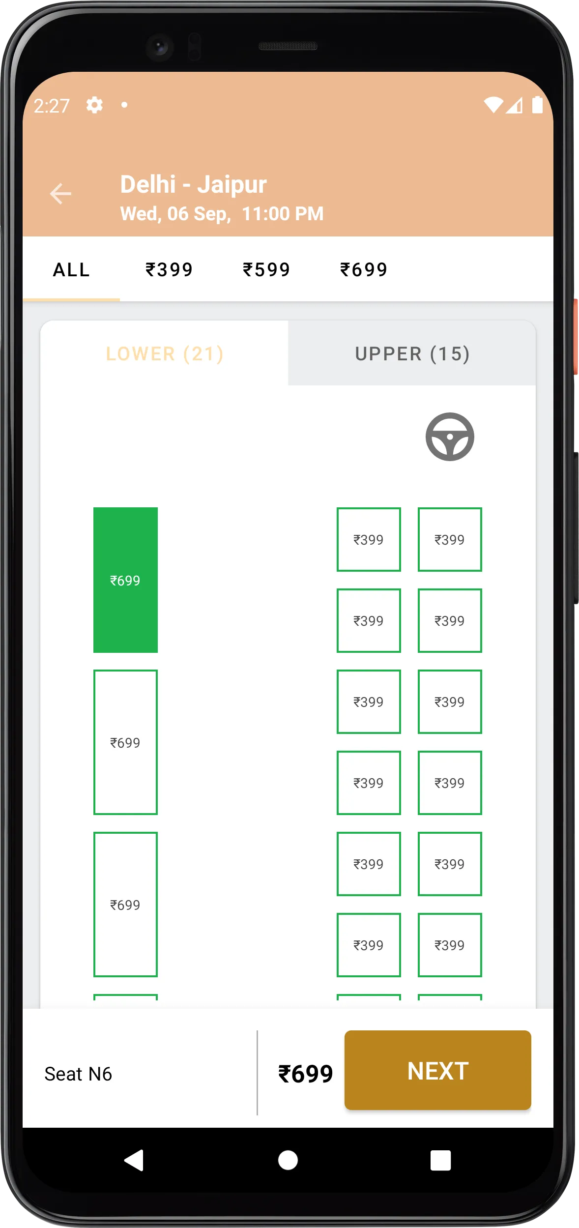 Naveen Travels Ringas | Indus Appstore | Screenshot