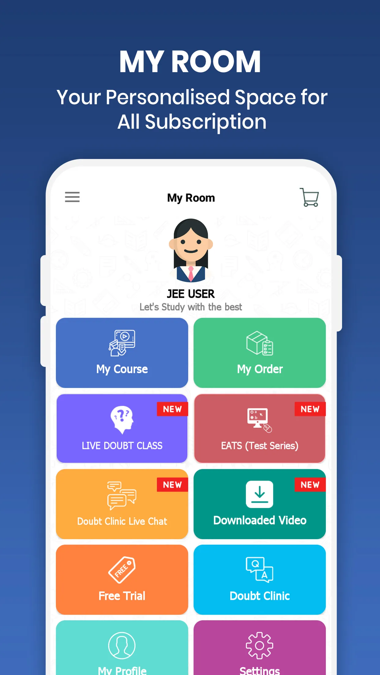 EtoosIndia: JEE, NEET Prep App | Indus Appstore | Screenshot