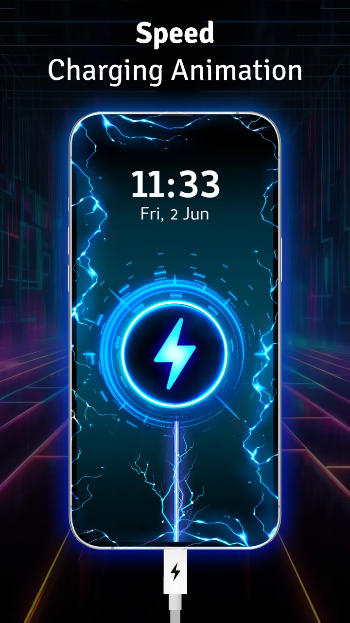 Battery Charger Animation App | Indus Appstore | Screenshot