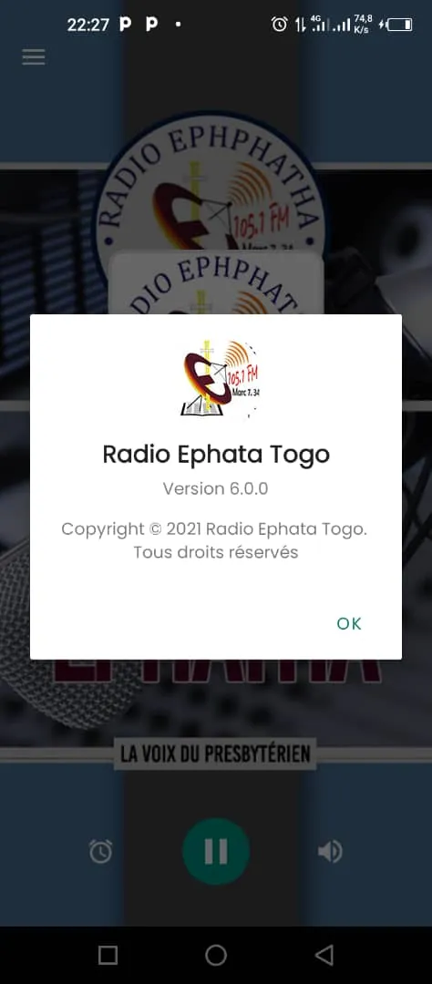 Radio Ephata Togo | Indus Appstore | Screenshot