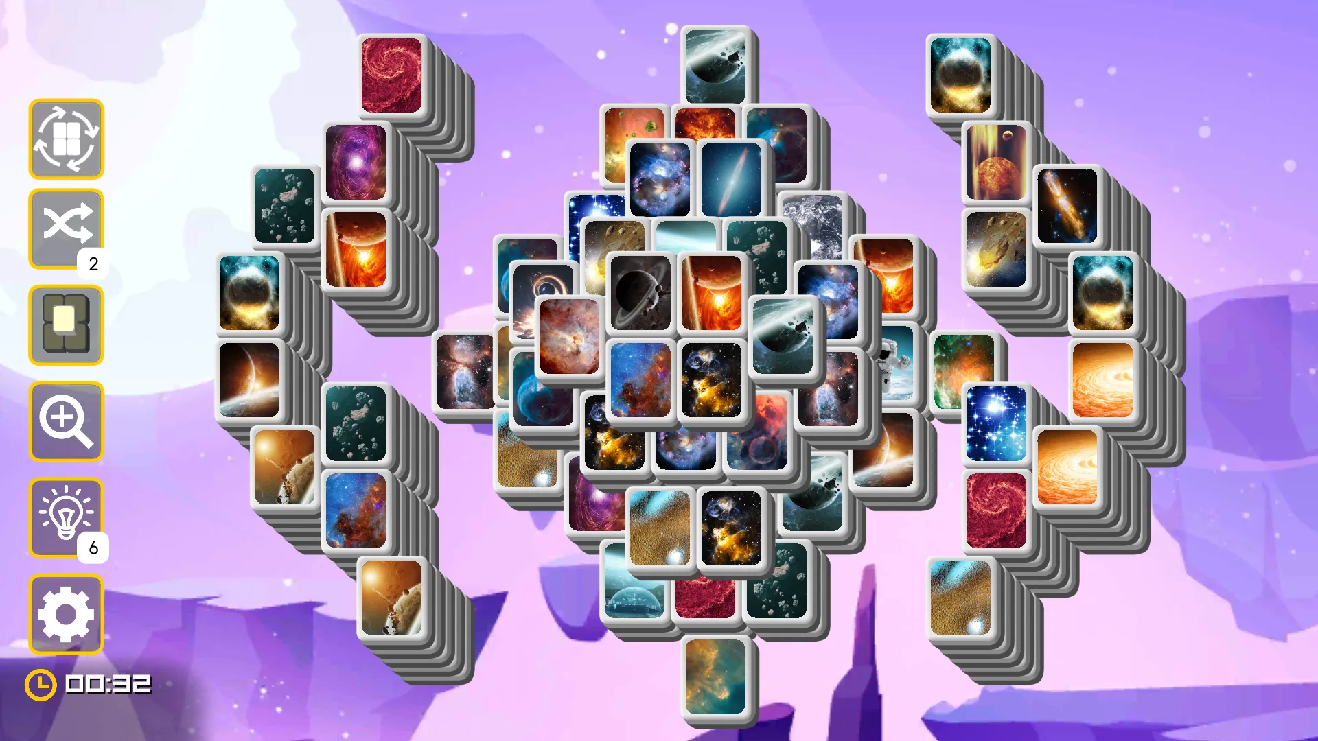 Mahjong Galaxy Space Solitaire | Indus Appstore | Screenshot