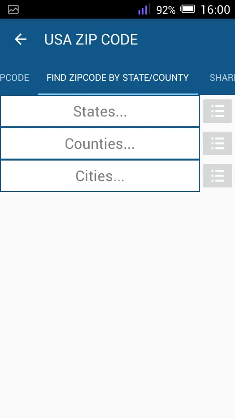 USA Zip Code | Indus Appstore | Screenshot