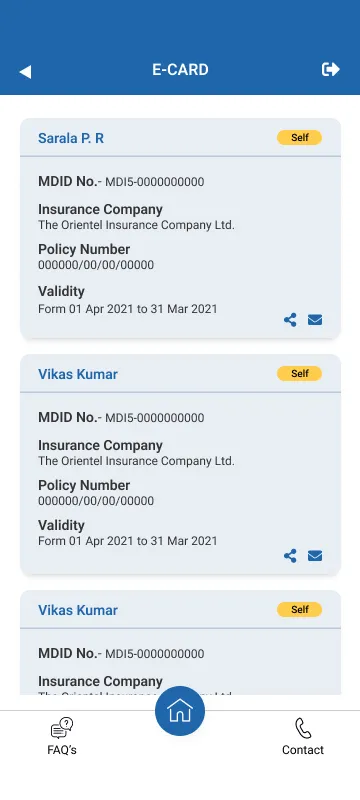 MDI LIC-HFL Mediclaim | Indus Appstore | Screenshot