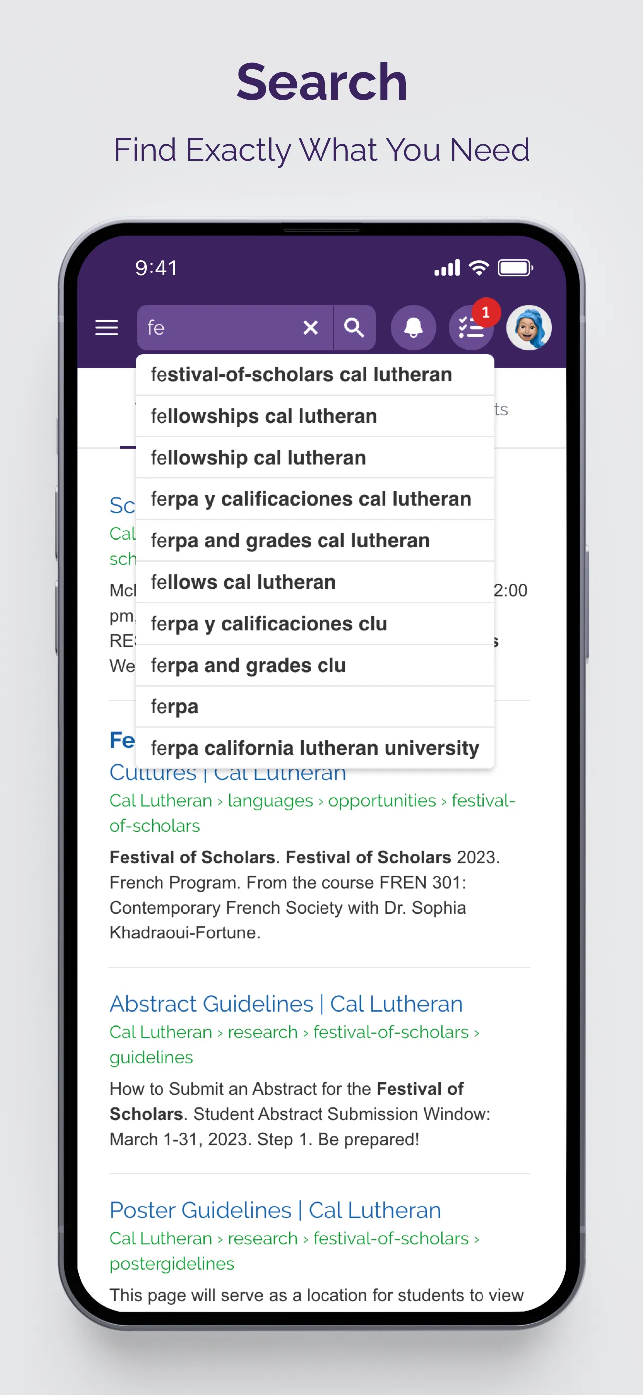 MyCLU | Indus Appstore | Screenshot