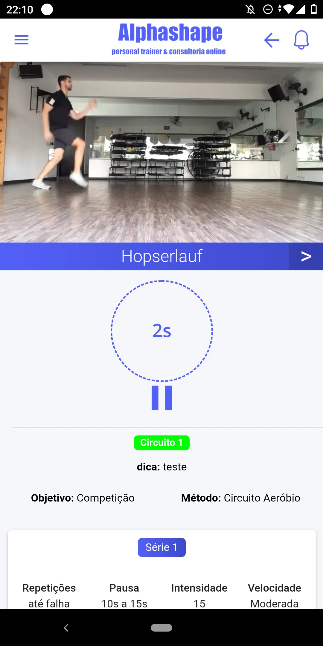 Alphashape Personal Trainer | Indus Appstore | Screenshot