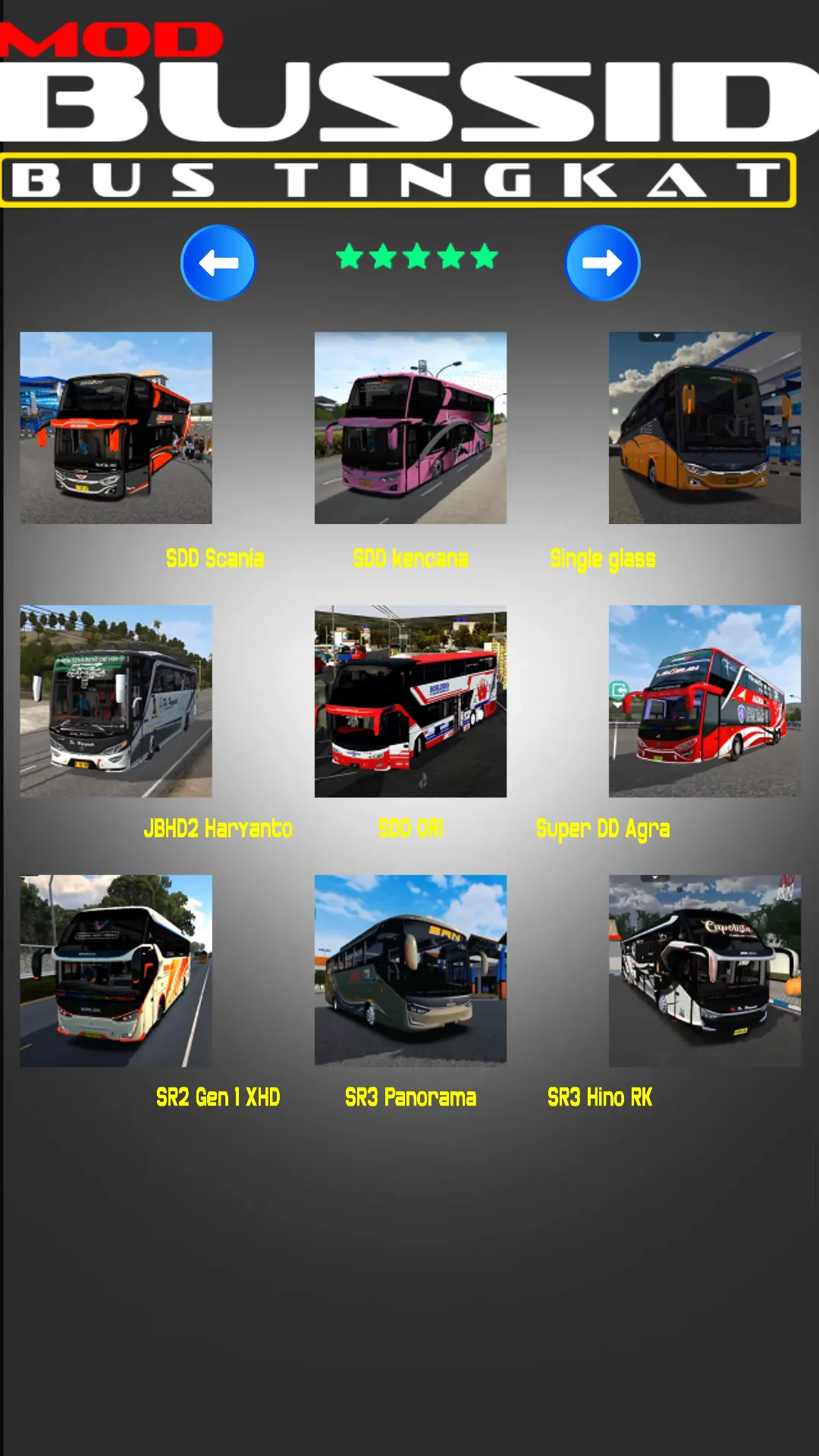 Mod Bussid Bus Tingkat Terbaru | Indus Appstore | Screenshot