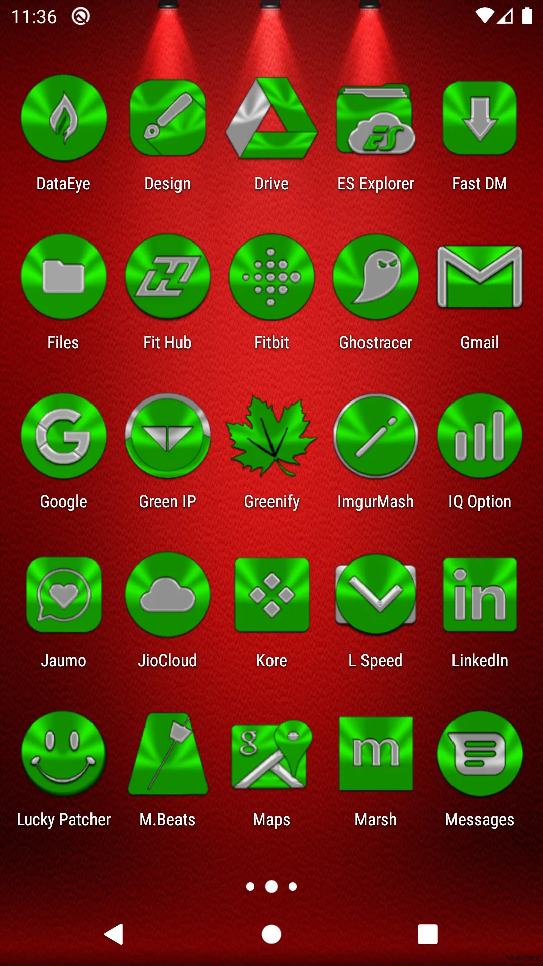 Green Icon Pack | Indus Appstore | Screenshot