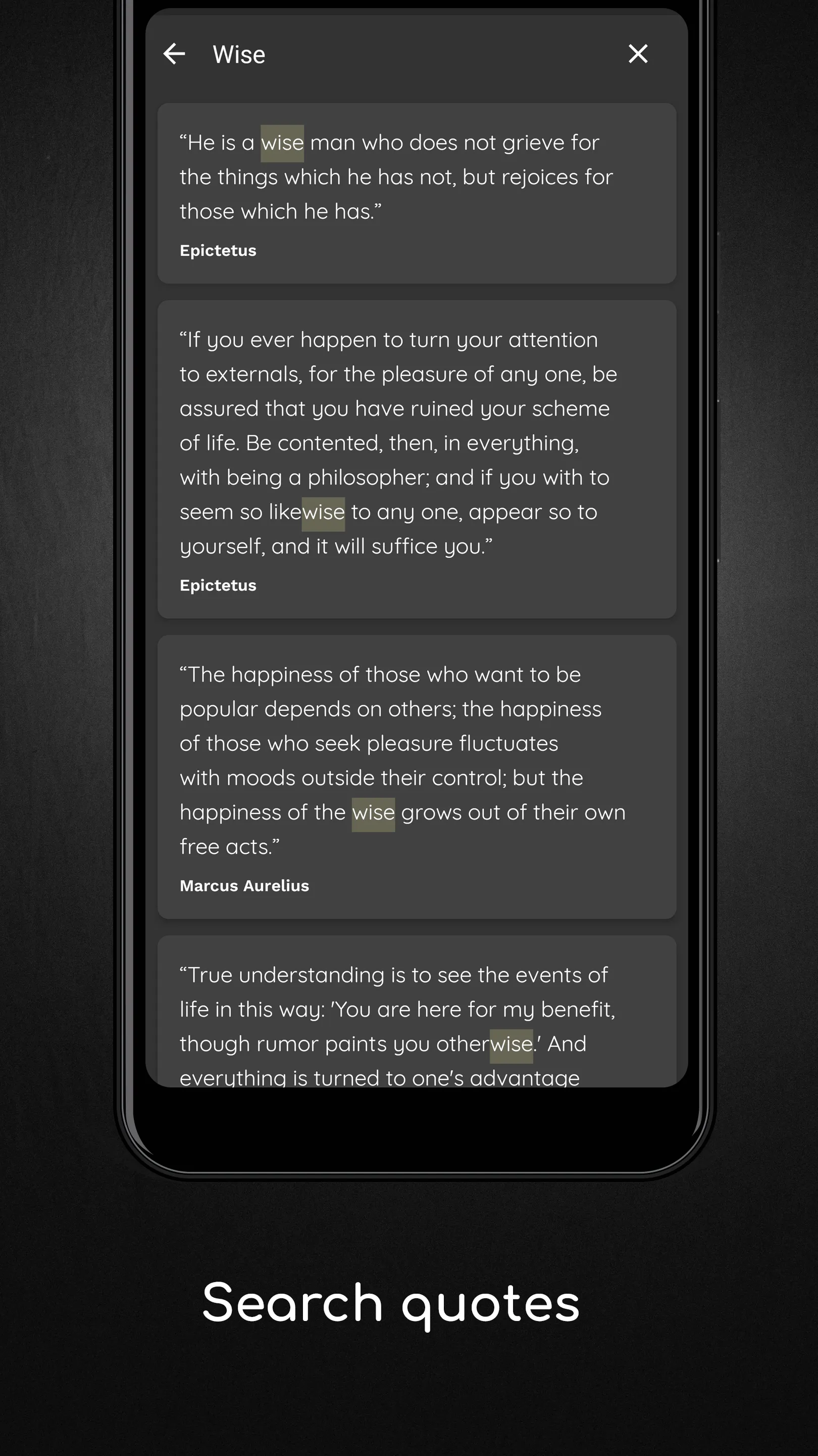 The Stoic | Indus Appstore | Screenshot